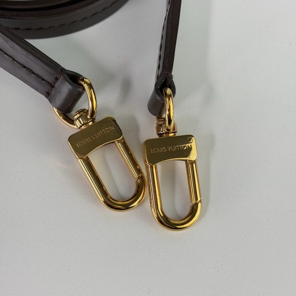 Authentic Louis Vuitton Damier Ebene Checker Brown Croisette Crossbody Bag & COA - Picture 13 of 15